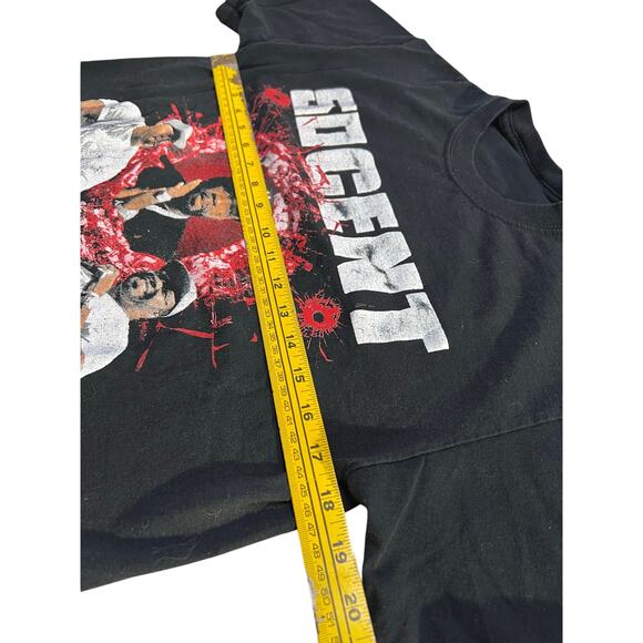 Tour T-shirt -50 Cent The Final Lap Tour 2023 Size Medium Black Cotton - unisex - Picture 6 of 7